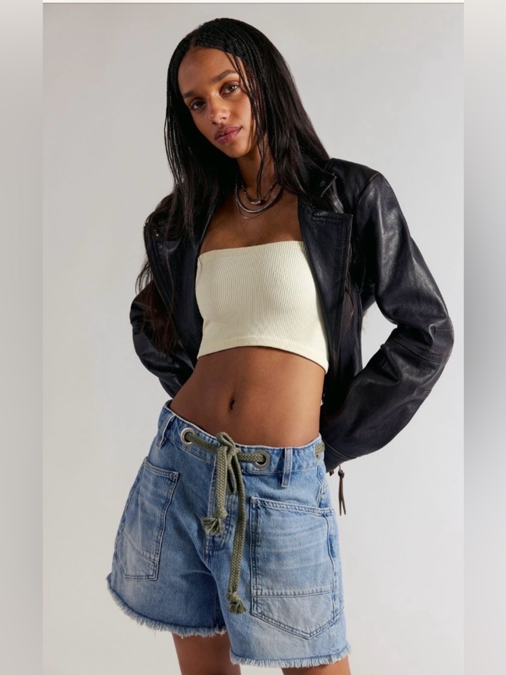 We The Free Moxie Barrel Shorts Size 31 NWT Flawed